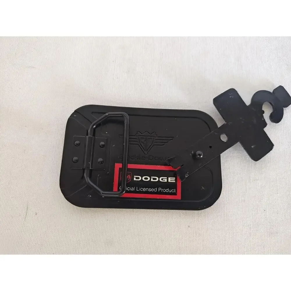 Dodge Viper Carbon‎ Fiber Brushed Metal Chrome Buckle Down Officially Licensed